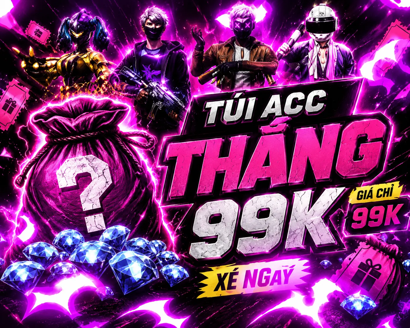 TÚI MÙ 99K