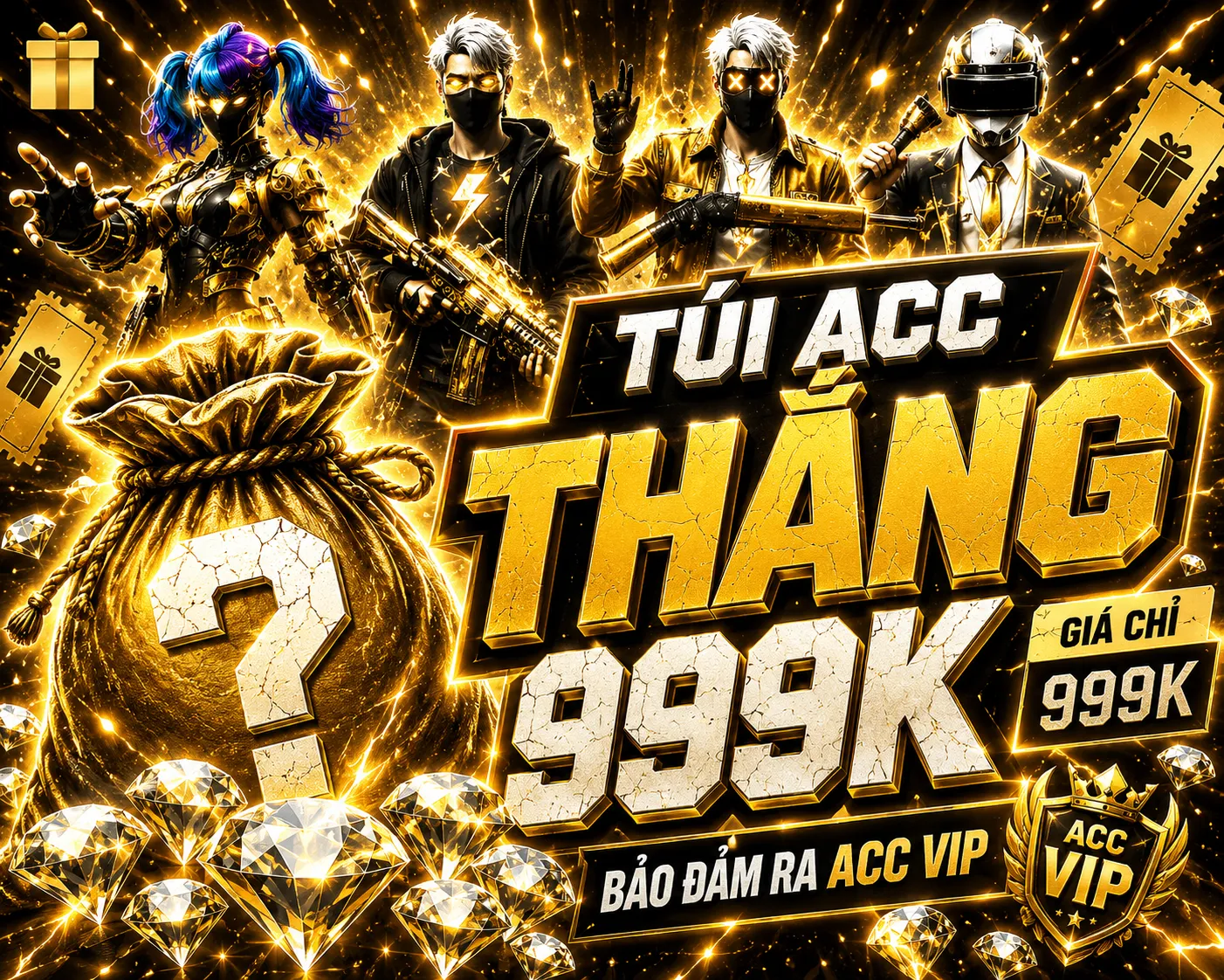 TÚI MÙ 999k