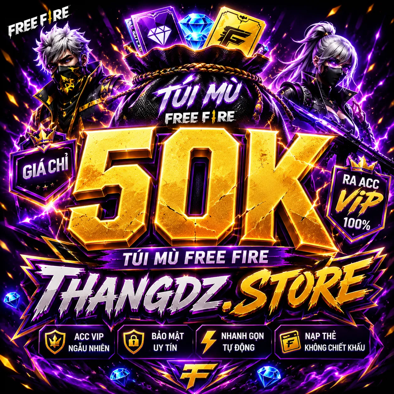 TÚI MÙ 50K